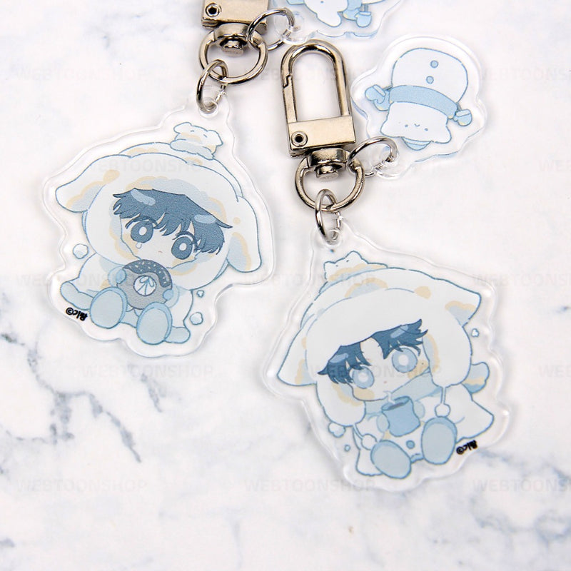A World Without You - Acrylic Two-stage Keyring - Webtoon Shop - Acrylic Keyring - Harumio