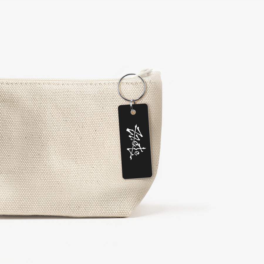 Dyvmffp_0fficia1 - Square Two-Tone Keyring - Marpple Shop - Keyring - Harumio