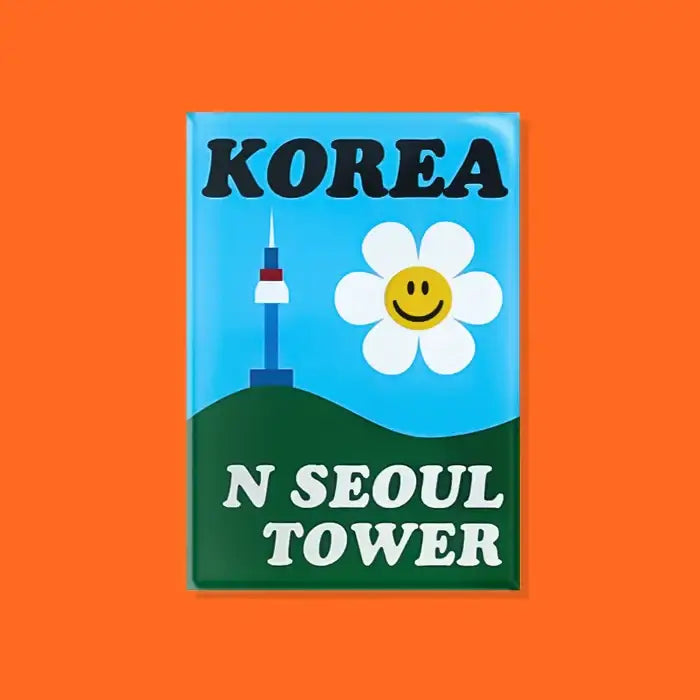 The Moment x Wiggle Wiggle - Seoul Acrylic Magnet - Wiggle Wiggle - Acrylic Magnet - Harumio