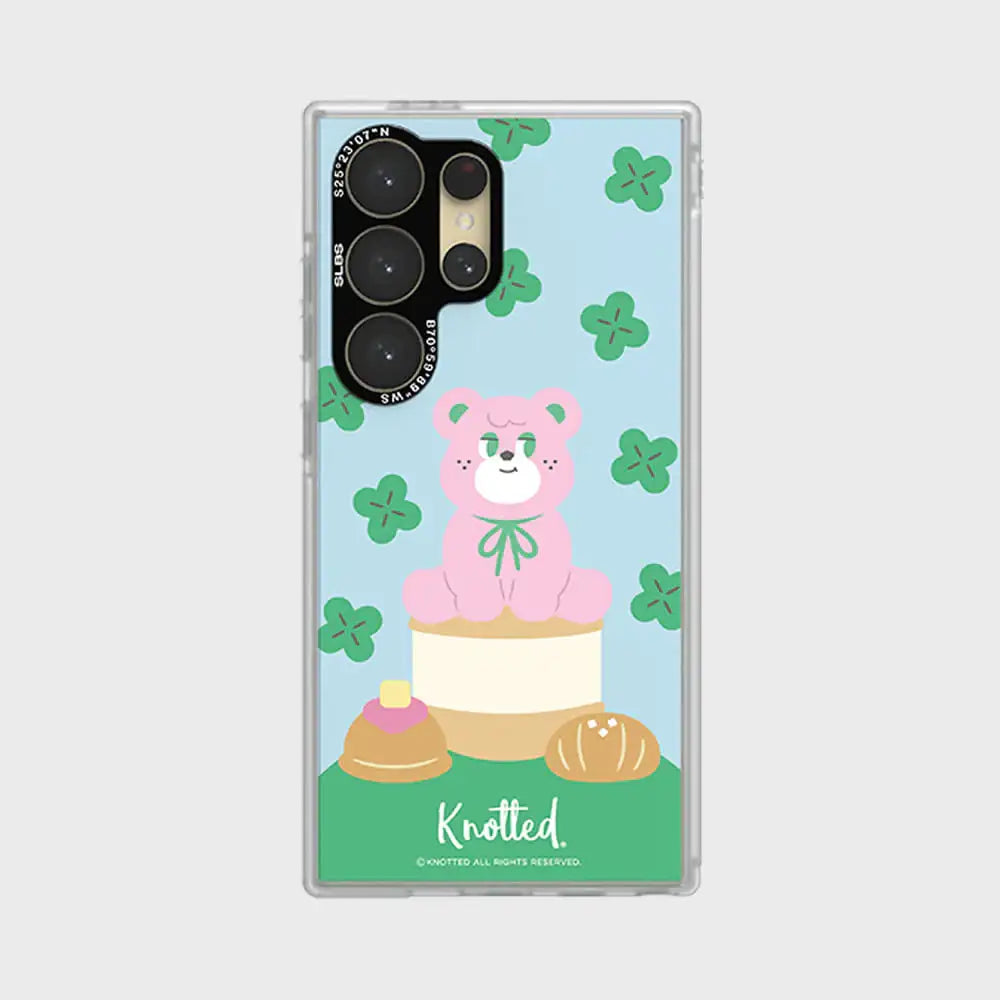 SLBS - Knotted Sugar Bear Impression Case (Galaxy S24 Series) - SLBS - Home & Living, Accessories - Harumio