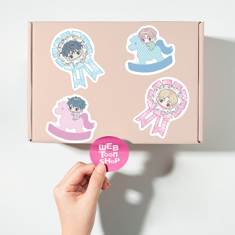 Pond Where Flowers Fall - Big Sticker Set