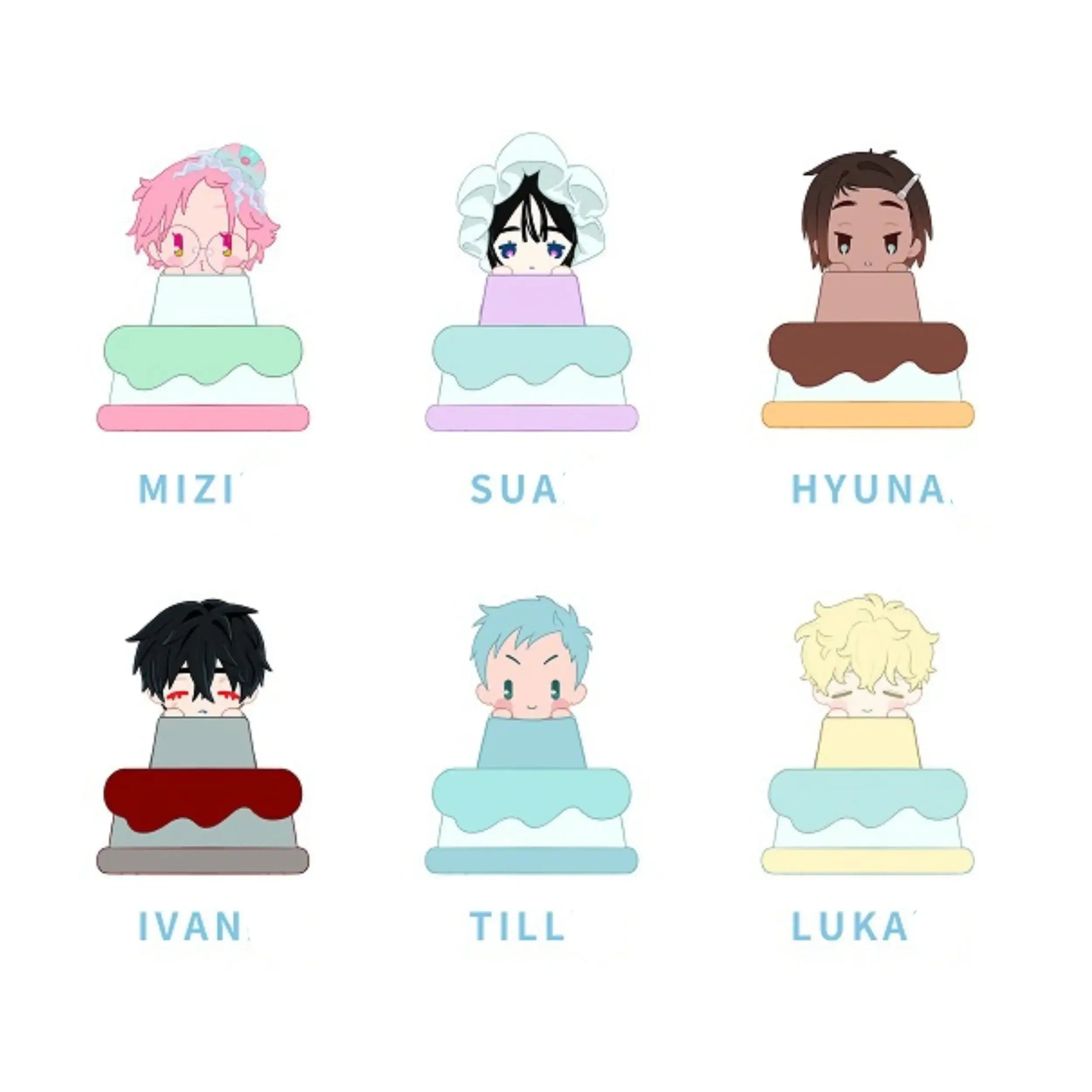Alien Stage Baby Series - Blind Box - Mechanical Keycaps - Senyuman - Keycaps - Harumio