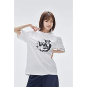 SPAO x Namgung Hyuk - Short Sleeve T-Shirt (WHITE) - SPAO - T-Shirt - Harumio