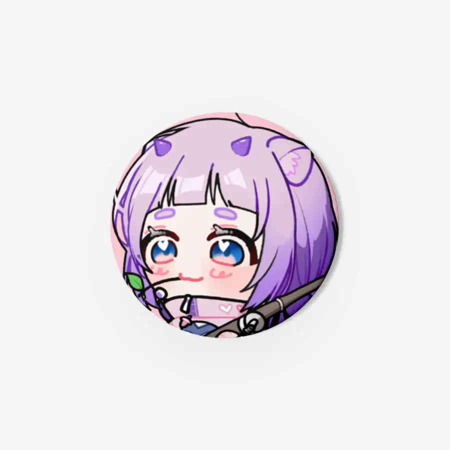 Nyungseu - Fishing Nyx Pin Button - Marpple Shop - Pin Button - Harumio