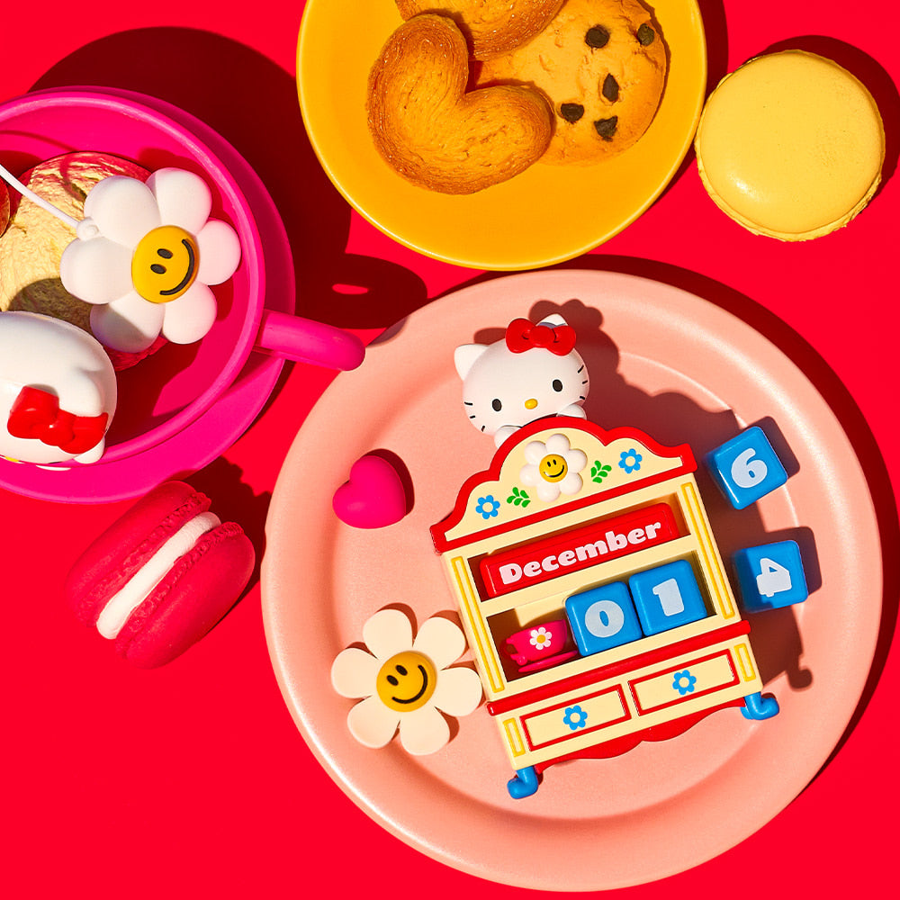 Hello Kitty x Wiggle Wiggle - Cozy Time Figure Perpetual Calendar
