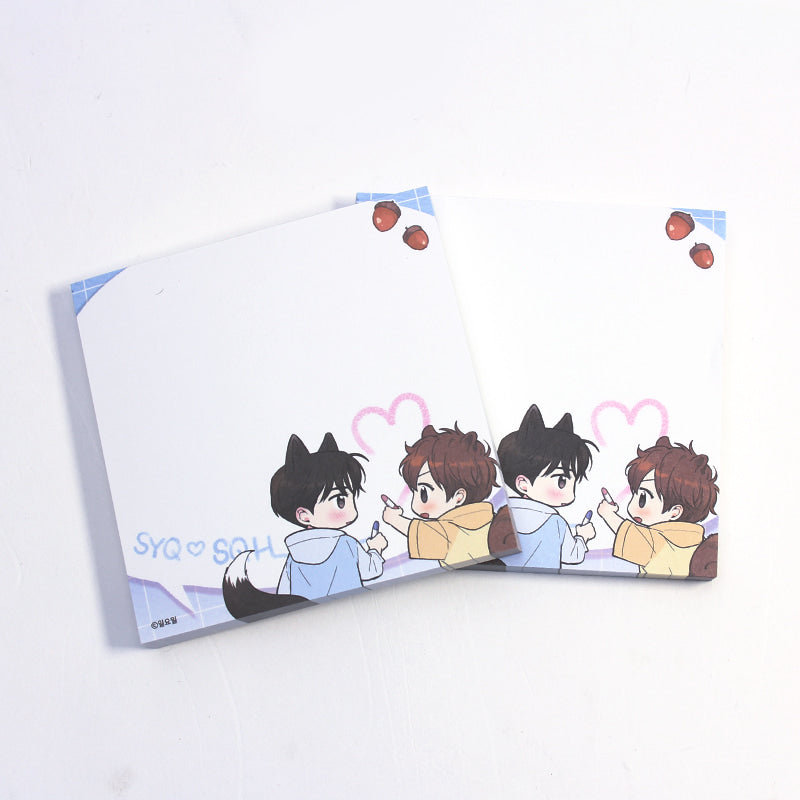 Part-Time Partner - Memo Pad - Webtoon Shop - Memo Pad - Harumio