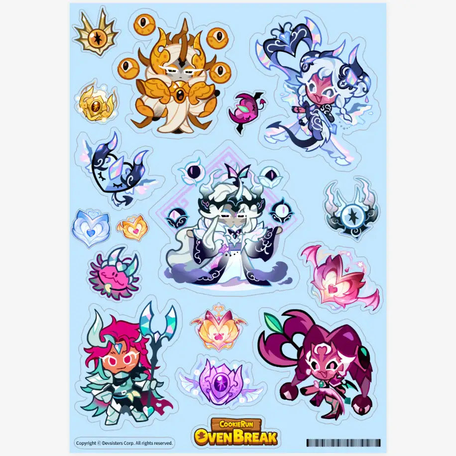 Cookie Run : Oven Break - The Ultimate Draconic War Sticker Set - Marpple Shop - Sticker - Harumio