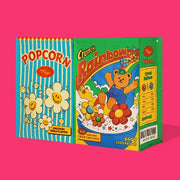 Wiggle Wiggle - Tarpaulin Recycling Bin Set (Cereal & Popcorn) - Wiggle Wiggle - Home & Living, Accessories - Harumio