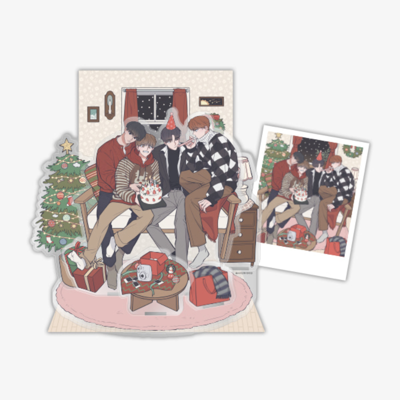 Between the Stars: Hyesung - Birthday Party Acrylic Diorama Set