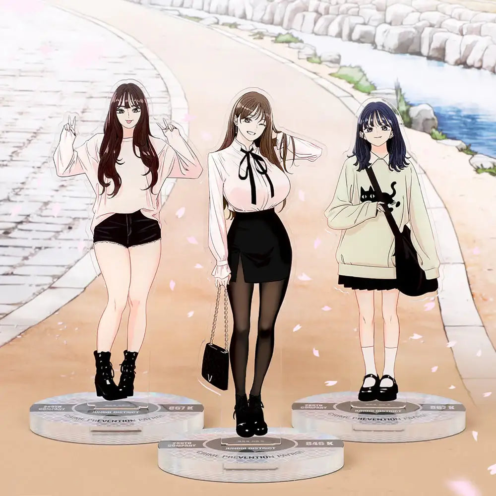 Beautiful Gunbari - LD Acrylic Stand - WEBTOON FRIENDS - Acrylic Stand - Harumio