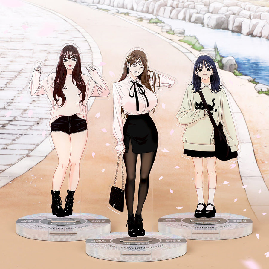 Beautiful Gunbari - LD Acrylic Stand - WEBTOON FRIENDS - Acrylic Stand - Harumio