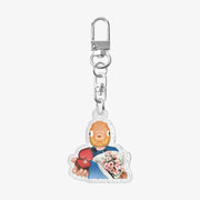Koreyaman - Bungsini's Confession Glitter Acrylic Keyring - Marpple Shop - Keyring - Harumio