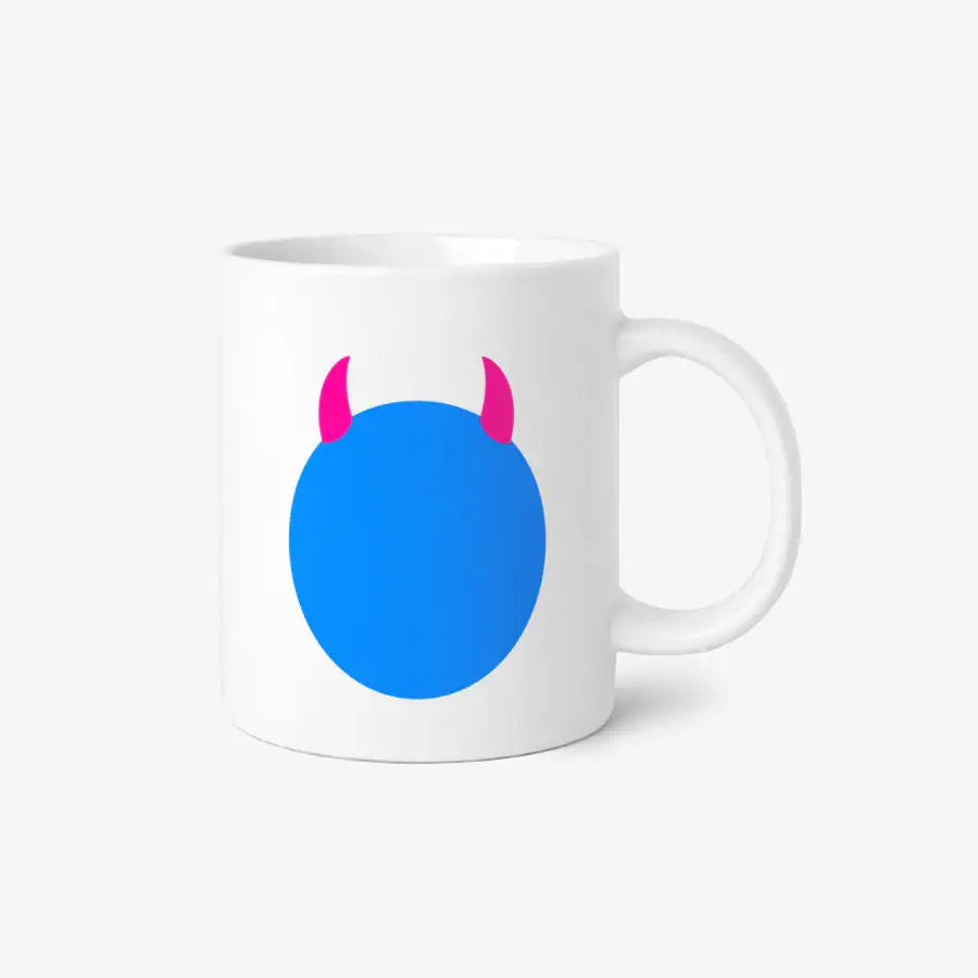 KimKim - Blue Monster White Mug - Marpple Shop - Mug - Harumio