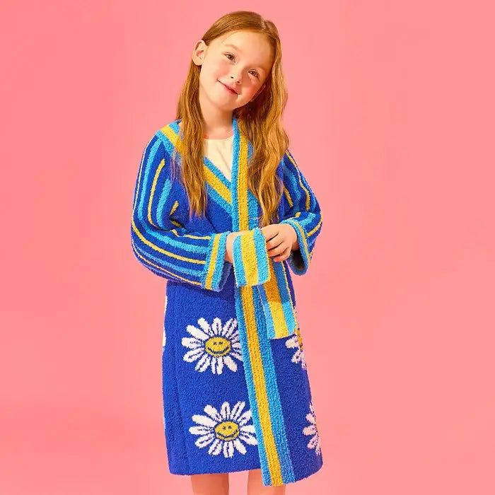 Wiggle Wiggle - Classic Smile Lounge Robe (Kids) - Wiggle Wiggle - Robe - Harumio