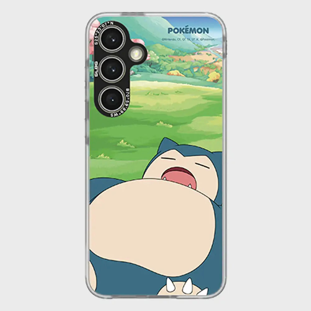 SLBS - Pokemon Snorlax Impression Case (Galaxy S24 Series) - SLBS - Home & Living, Accessories - Harumio