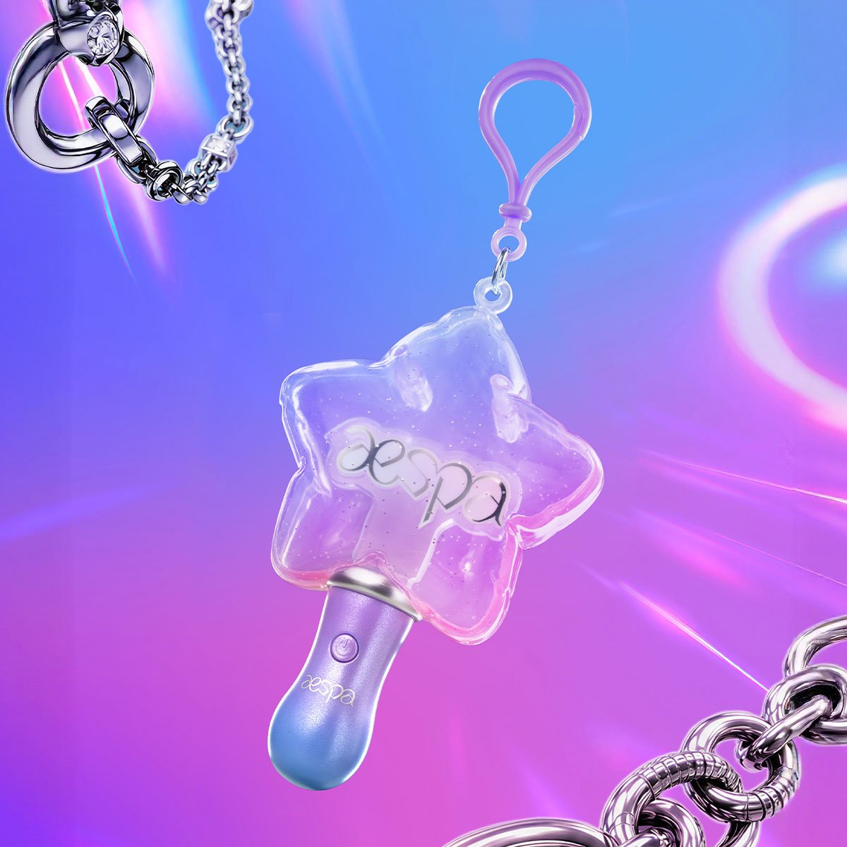 Aespa x PopMart: Memorable Fix Series - Light Keyring