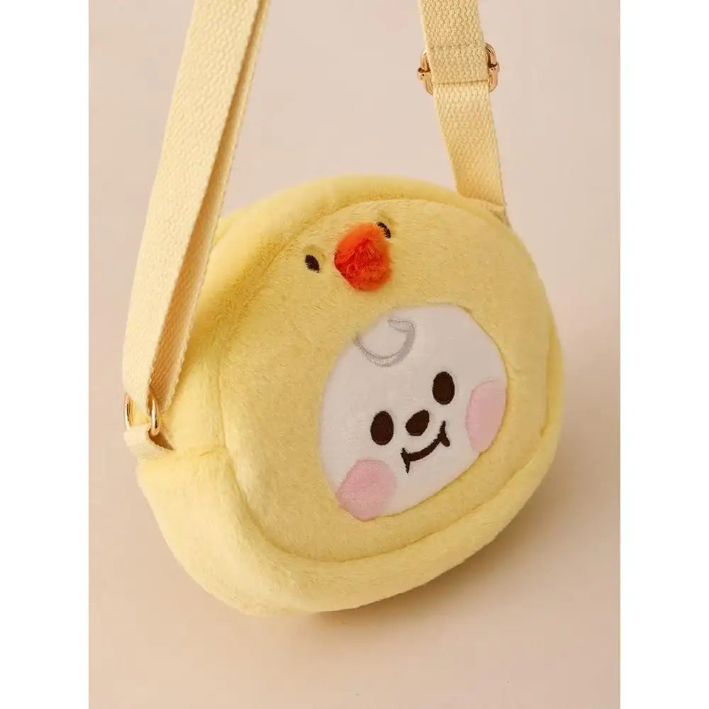 BT21 FLUFFY - Chimmy Baby Crossbody Bag - BT21 - Crossbody Bag - Harumio