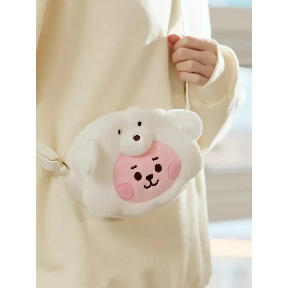 BT21 FLUFFY - Cooky Baby Crossbody Bag - BT21 - Crossbody Bag - Harumio