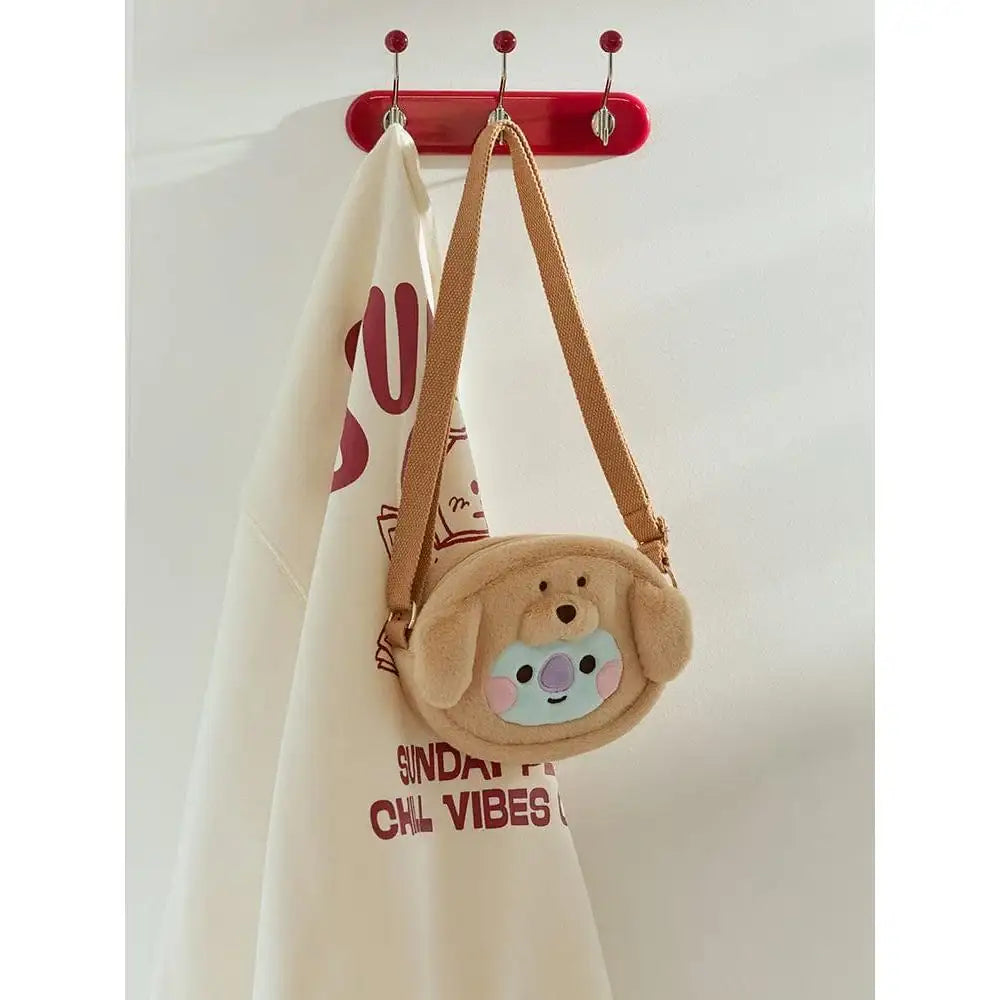 BT21 FLUFFY - Koya Baby Crossbody Bag - BT21 - Crossbody Bag - Harumio
