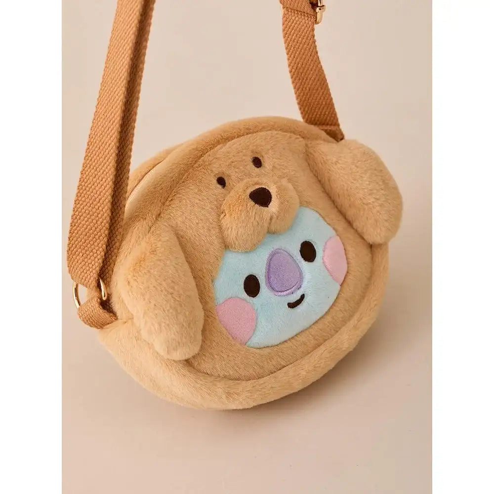 BT21 FLUFFY - Koya Baby Crossbody Bag - BT21 - Crossbody Bag - Harumio