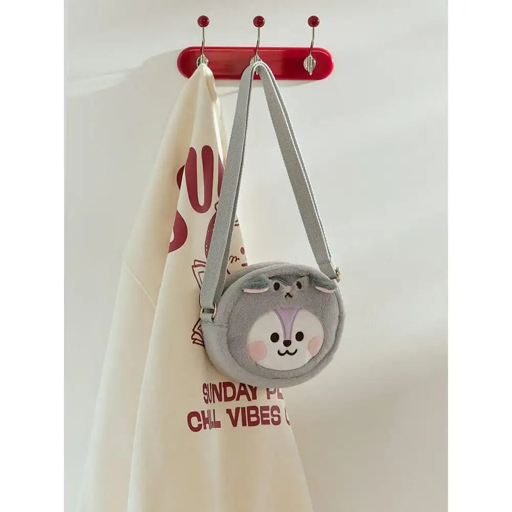 BT21 FLUFFY - Mang Baby Crossbody Bag - BT21 - Crossbody Bag - Harumio