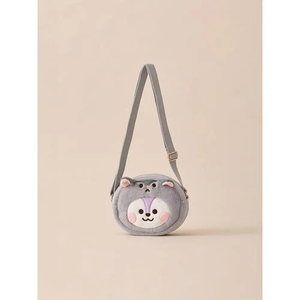 BT21 FLUFFY - Mang Baby Crossbody Bag - BT21 - Crossbody Bag - Harumio