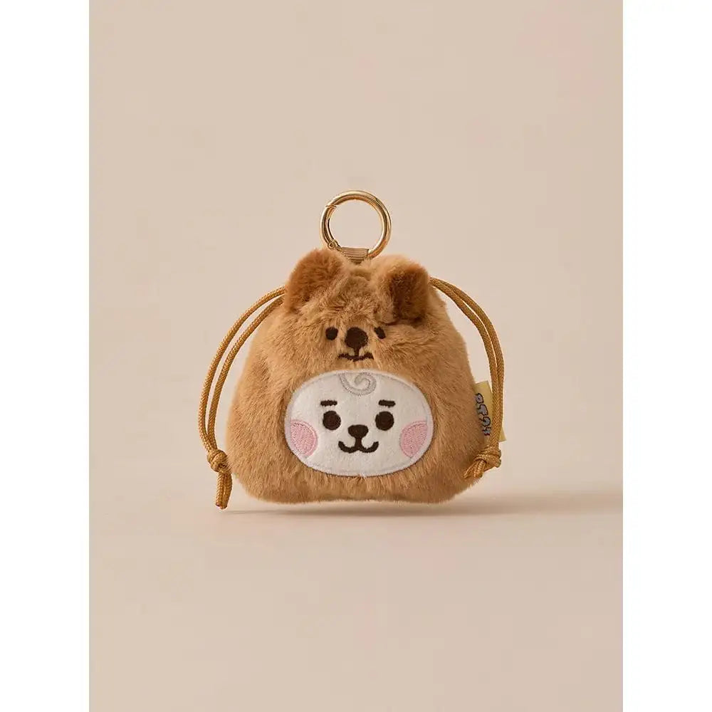 BT21 FLUFFY - RJ Baby Mini Bag Charm Pouch - BT21 - Pouch - Harumio