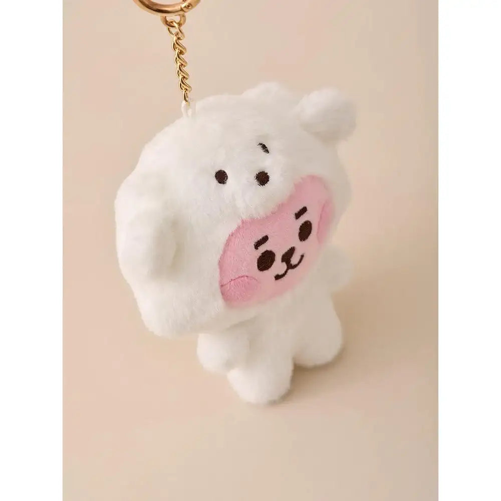 BT21 FLUFFY - Cooky Baby Plush Keyring - BT21 - Keyring - Harumio
