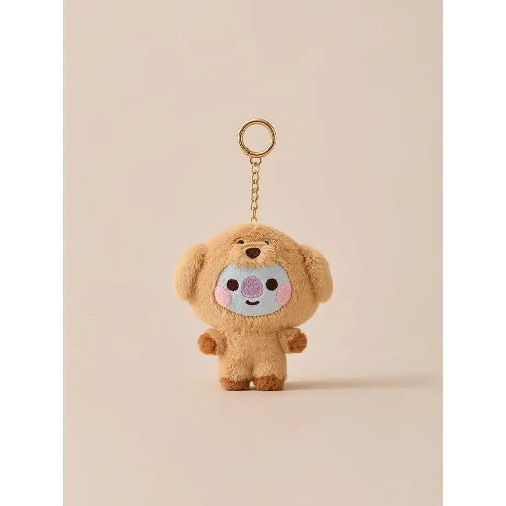 BT21 FLUFFY Koya Baby Plush Keyring – Harumio