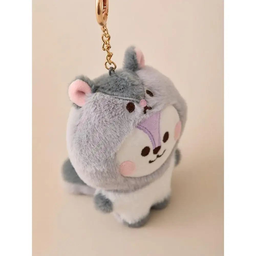 BT21 FLUFFY - Mang Baby Plush Keyring - BT21 - Keyring - Harumio