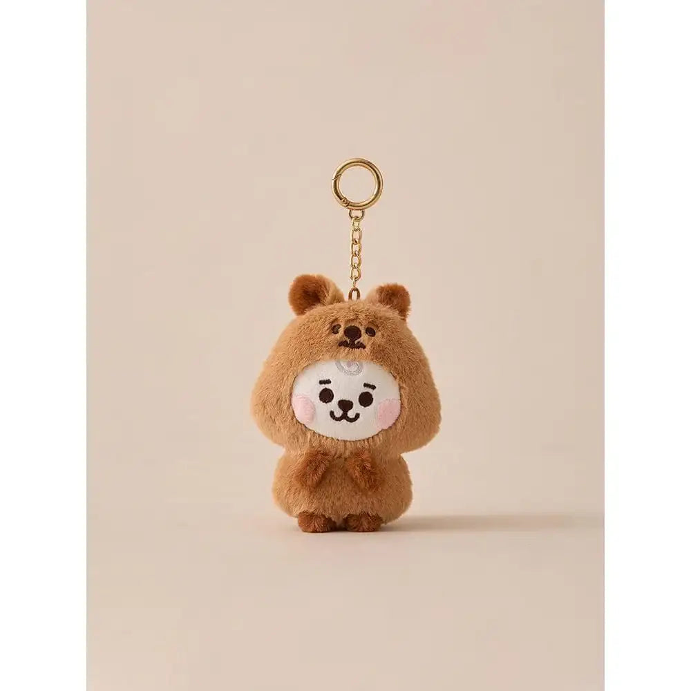 BT21 FLUFFY - RJ Baby Plush Keyring