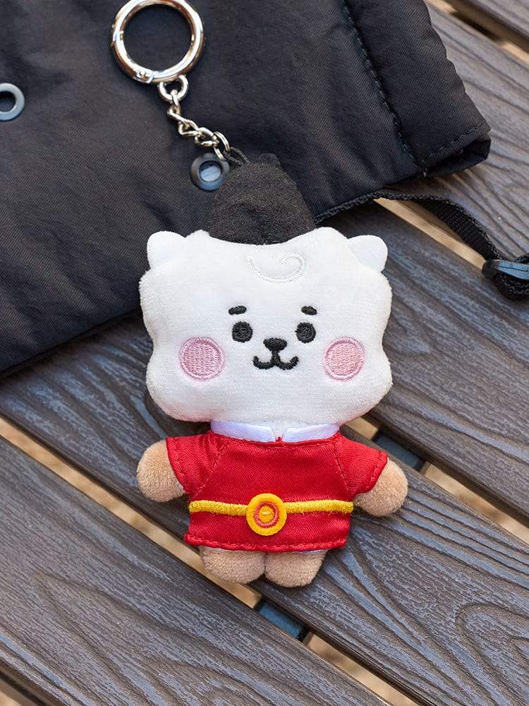 BT21 BABY PLUSH KEYRING K-EDITION 2 - LINE FRIENDS SQUARE - Keyring - Harumio