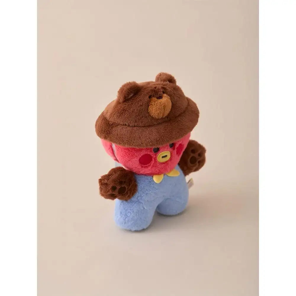 BT21 FLUFFY - Bear Fluffy Baby Costume Plush Costume - BT21 - doll costume - Harumio