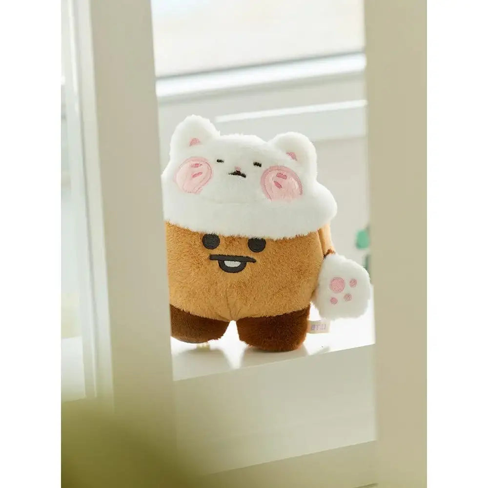 BT21 FLUFFY - Cat Fluffy Baby Costume Plush Costume - BT21 - doll costume - Harumio