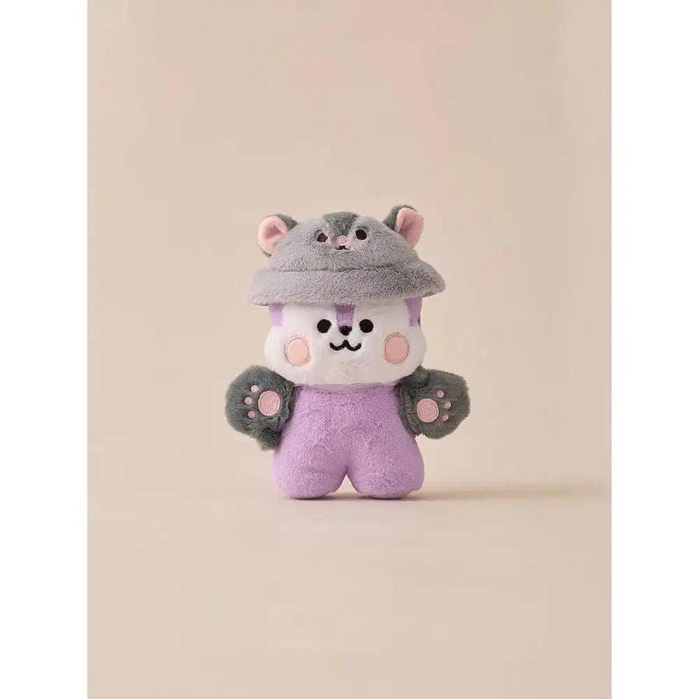BT21 FLUFFY - Flying Squirrel Baby Costume Plush Costume - BT21 - doll costume - Harumio
