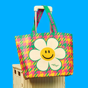 Wiggle Wiggle - Hound Tooth Check Shopper Bag (S) - Wiggle Wiggle - Home & Living, Accessories - Harumio