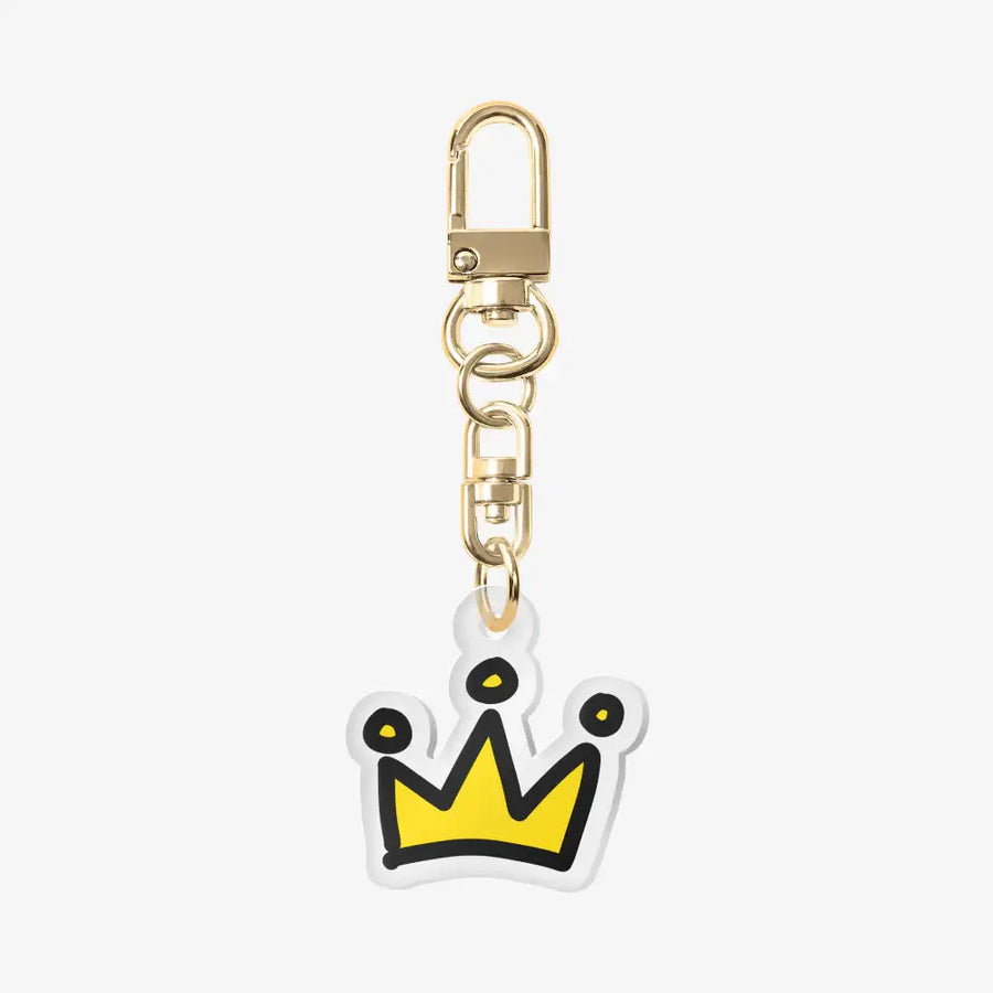 Simple Crown - Crown Acrylic Keyring - Marpple Shop - Keyring - Harumio
