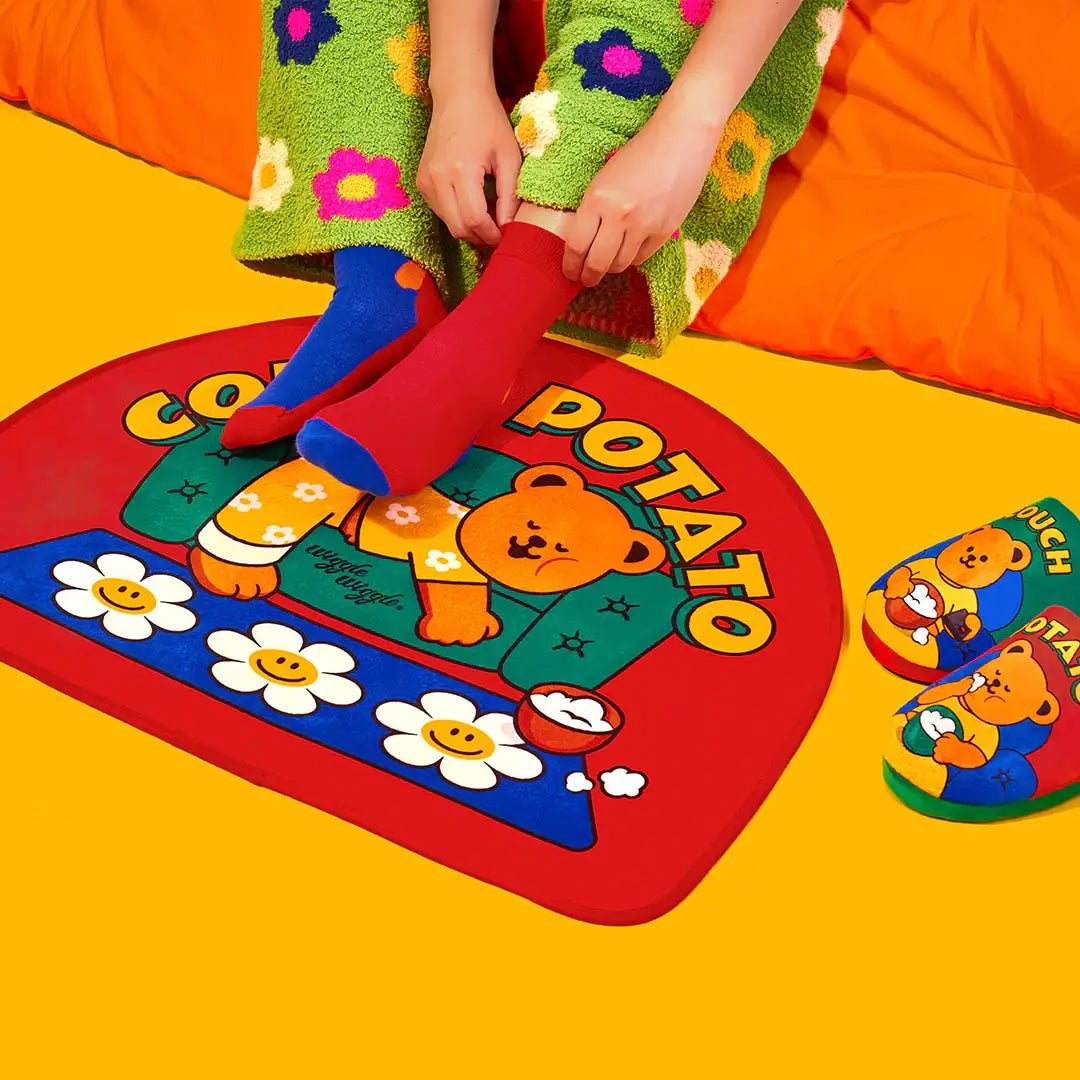 Wiggle Wiggle - Couch Potato Floor Mat - Wiggle Wiggle - Home & Living, Accessories - Harumio