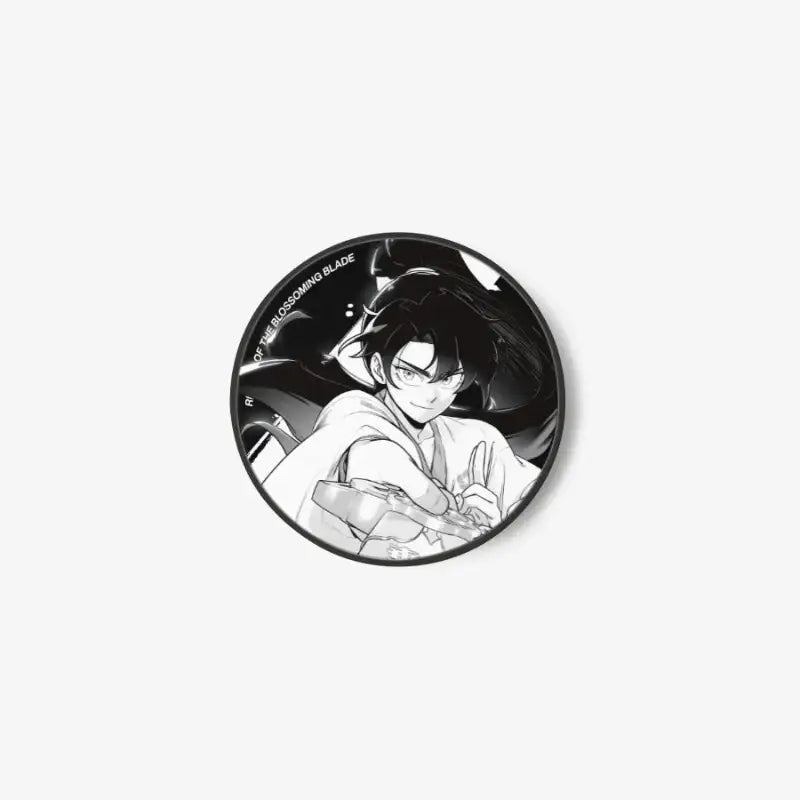 Return of the Blossoming Blade - Phone Socket Holder Black - Marpple Shop - Griptoks - Harumio