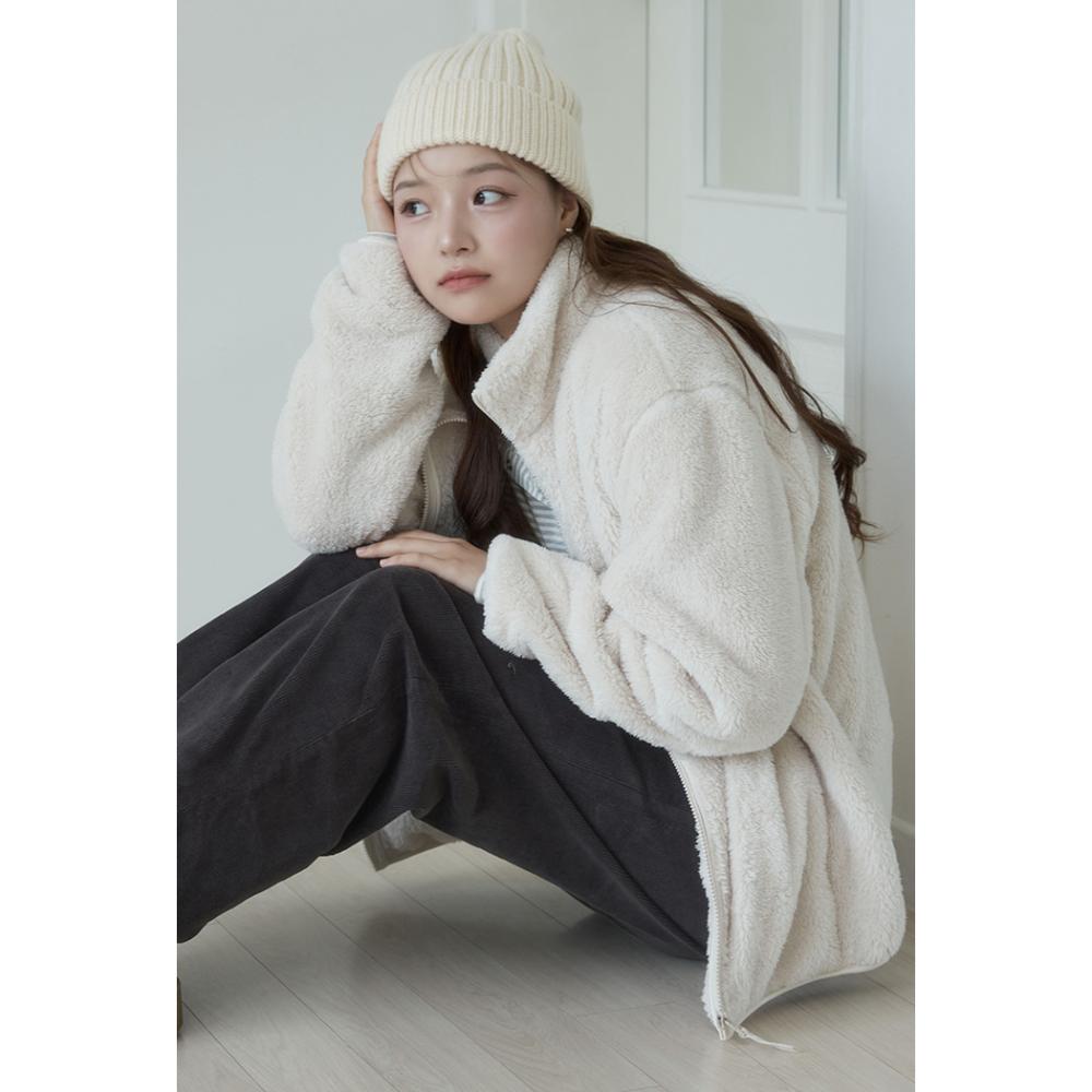 SPAO - Basic Purple Zip-Up