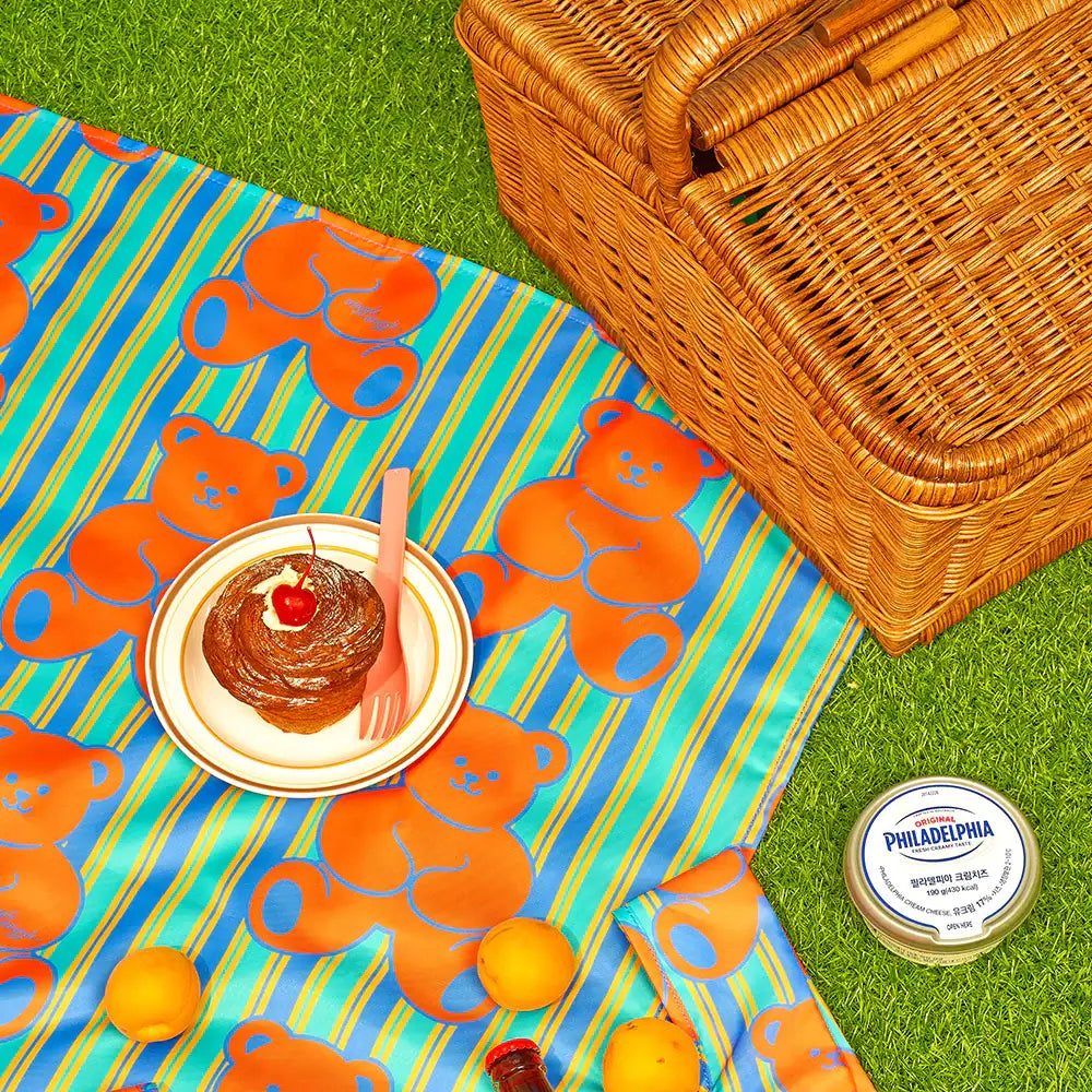 Wiggle Wiggle - Colorful Picnic Mat - Wiggle Wiggle - Picnic Mat - Harumio