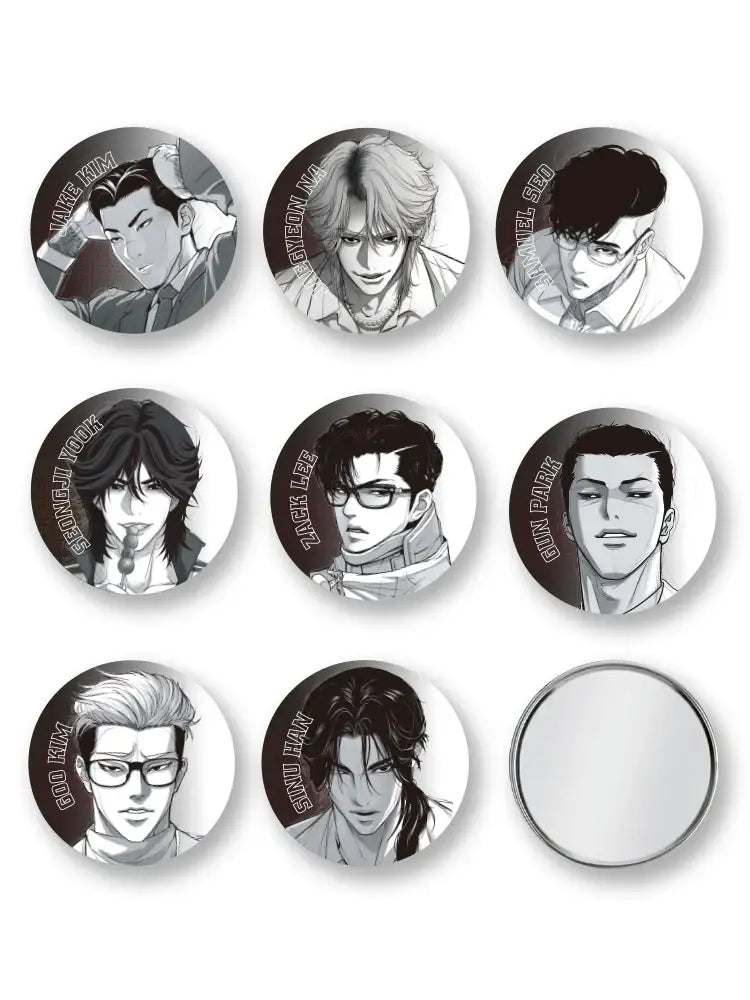 Lookism - Character Sketch Hand Mirror - ARCHIVE.P - Hand Mirror - Harumio