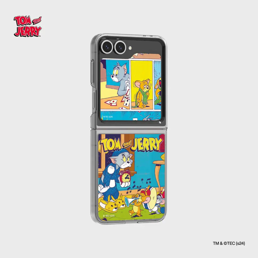 SLBS - Tom & Jerry Flip Suit Card (Galaxy Z Flip6) - SLBS - flip suit card - Harumio