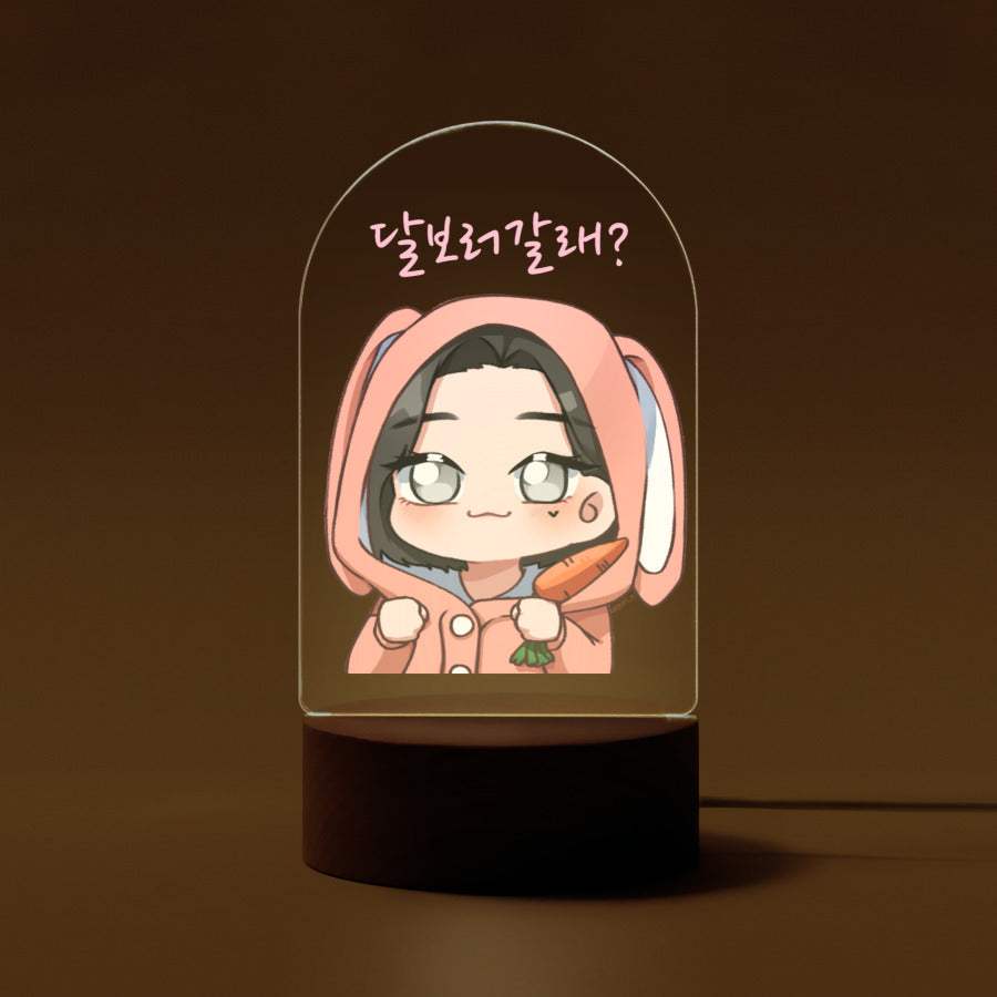 Arctic Fox - Rabbit Se Yeon Mood Light (with Stand) - Marpple Shop - Mood Light - Harumio