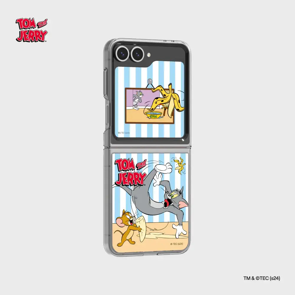 SLBS - Tom & Jerry Flip Suit Card (Galaxy Z Flip6) - SLBS - flip suit card - Harumio
