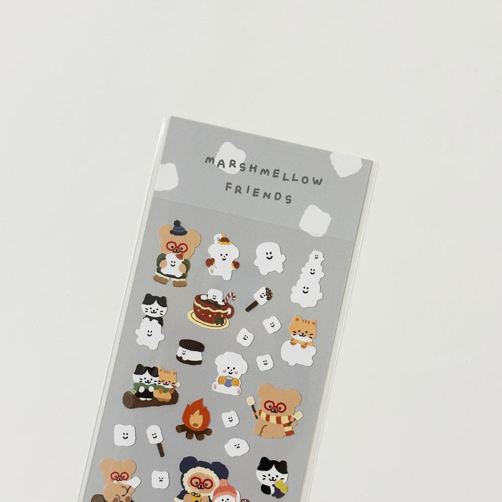Teteum - Marshmallow Friends Sticker