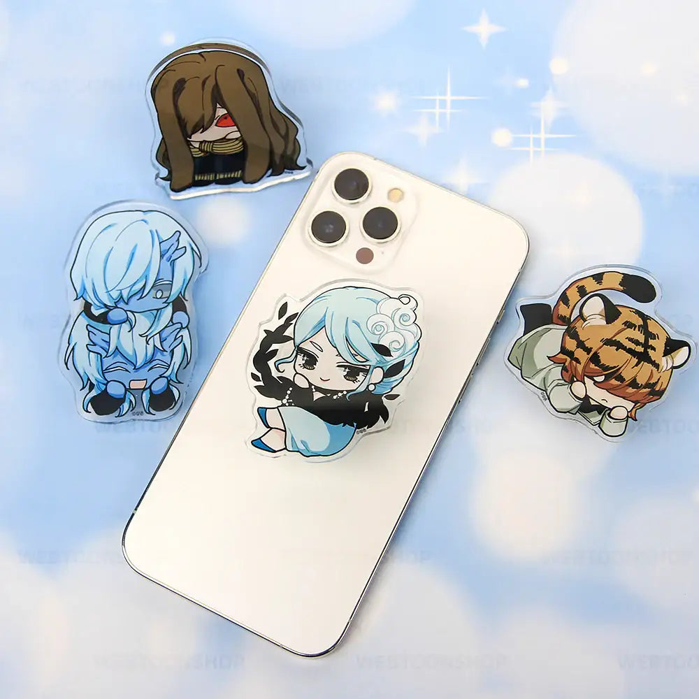 I Don't Want This Kind Of Hero - Acrylic Phone Holder - Webtoon Shop - Home & Living, Accessories - Harumio