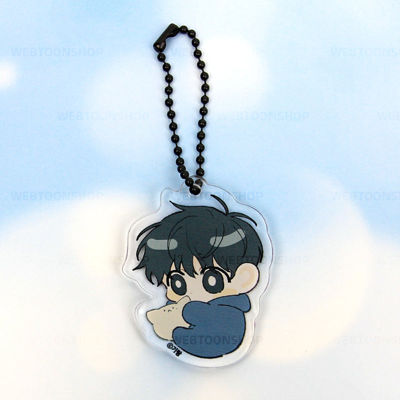 A World Without You - Acrylic Keyring Charm - Webtoon Shop - Keychains - Harumio