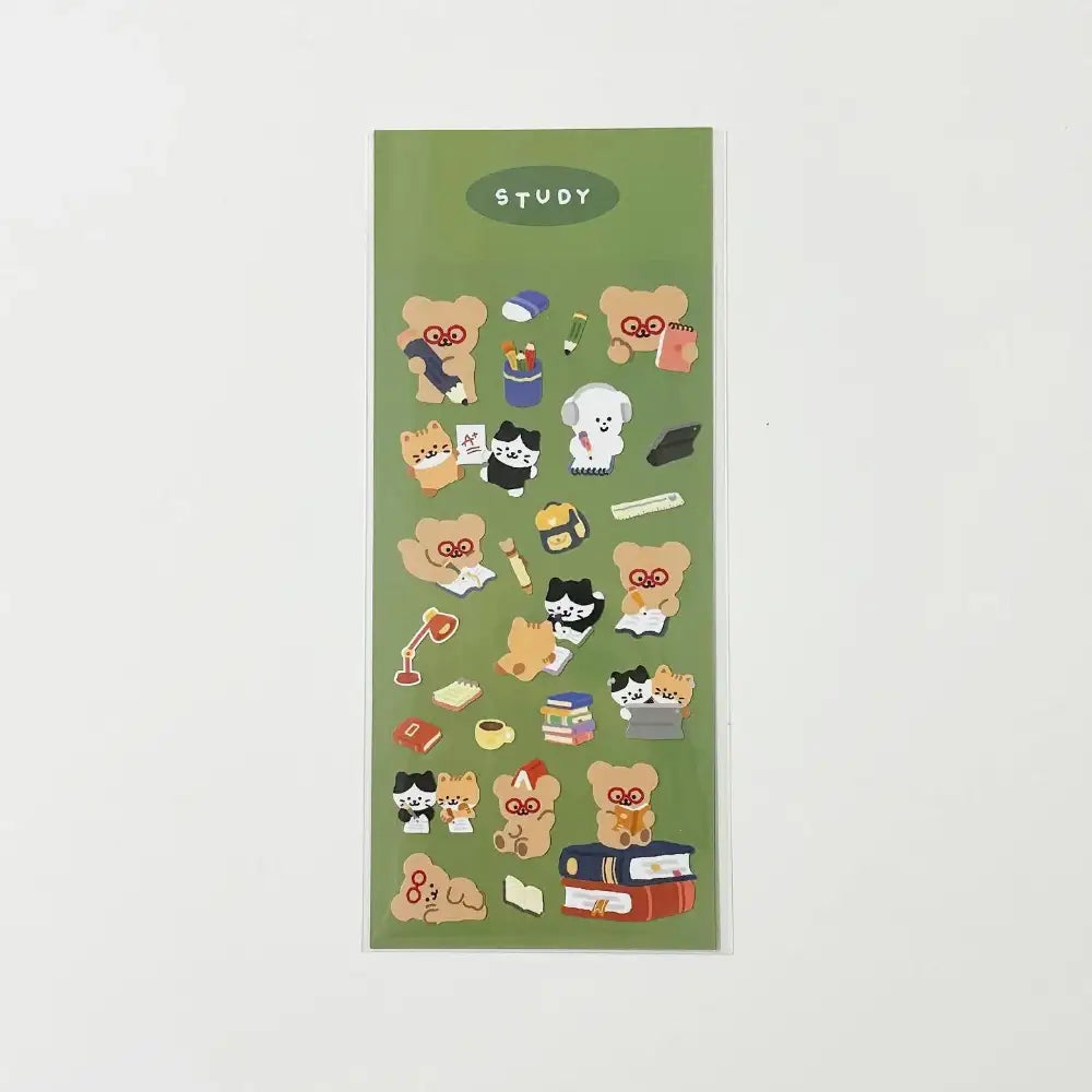 Teteum - Study Sticker - Teteum - Stationary - Harumio