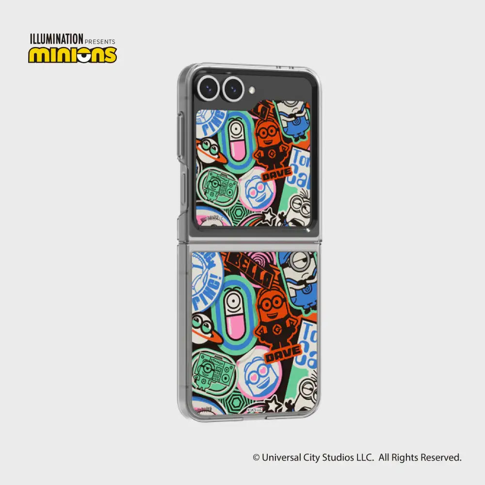 SLBS - Minions Flip Suit Card (Galaxy Z Flip6) - SLBS - flip suit card - Harumio